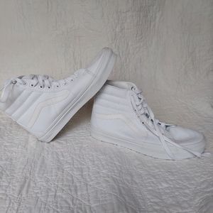 Vans white high tops